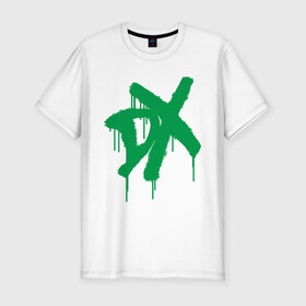 Мужская футболка премиум с принтом D-Generation X (2) в Екатеринбурге, 92% хлопок, 8% лайкра | приталенный силуэт, круглый вырез ворота, длина до линии бедра, короткий рукав | Тематика изображения на принте: джон сина
