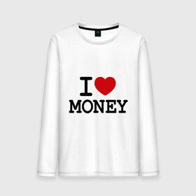 Мужской лонгслив хлопок с принтом I love money в Екатеринбурге, 100% хлопок |  | Тематика изображения на принте: i love | money | бабки | бабло | бабосы | валюта | деньги | доллары | евро | купюры | люблю деньги