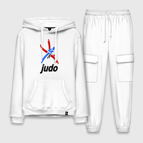 Мужской костюм хлопок с толстовкой с принтом Дзюдо   Judo эмблема в Екатеринбурге,  |  | дзюдо