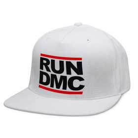 Кепка снепбек с прямым козырьком с принтом Run DMC в Екатеринбурге, хлопок 100% |  | dmc | gangsta | gansta | hip hop | hop | rap | run | рэп | рэпчина | хип | хип хоп | хипхоп | хоп