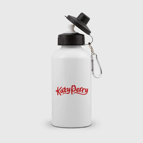 Бутылка спортивная с принтом Katy Perry в Екатеринбурге, металл | емкость — 500 мл, в комплекте две пластиковые крышки и карабин для крепления | katy perry | знаменитости | кети пери | кетью перри | поп музыка