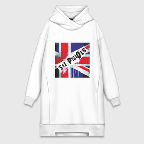 Платье-худи хлопок с принтом Sex Pistols (2) в Екатеринбурге,  |  | британский флаг
