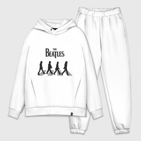 Мужской костюм хлопок OVERSIZE с принтом The Beatles   Битлз в Екатеринбурге,  |  | beatles | lennon | битлз | битлс | битлы | леннон