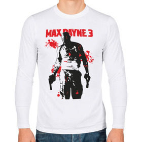 Мужской лонгслив хлопок с принтом Max Payne (3) в Екатеринбурге, 100% хлопок |  | max | max payne | payne | макс | макс пейн | пейн