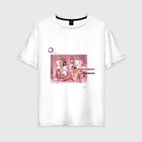 Женская футболка хлопок Oversize с принтом Desperate Housewives (4) в Екатеринбурге, 100% хлопок | свободный крой, круглый ворот, спущенный рукав, длина до линии бедер
 | desperate housewives | отчаянные домохозяйки