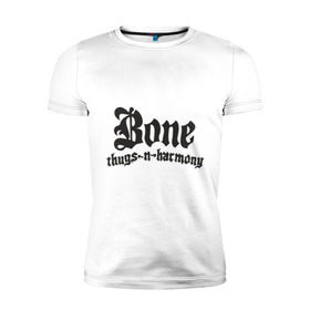 Мужская футболка премиум с принтом Bone Thugs-n-Harmony в Екатеринбурге, 92% хлопок, 8% лайкра | приталенный силуэт, круглый вырез ворота, длина до линии бедра, короткий рукав | 