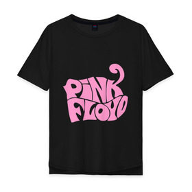 Мужская футболка хлопок Oversize с принтом Pink Floyd (2) в Екатеринбурге, 100% хлопок | свободный крой, круглый ворот, “спинка” длиннее передней части | rock | группа | пинк флойд