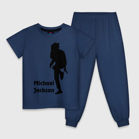 Детская пижама хлопок с принтом Michael Jackson (15) в Екатеринбурге, 100% хлопок |  брюки и футболка прямого кроя, без карманов, на брюках мягкая резинка на поясе и по низу штанин
 | Тематика изображения на принте: michael jackson | pop | король | легенда | майкл джексон | поп | силуэт