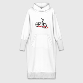 Платье удлиненное хлопок с принтом BMX 1 в Екатеринбурге,  |  | bmx | велик | вело | велогонки | велорейсинг | велосипед | спортивный велосипед | фрирайд | эктрим