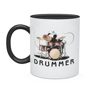 Кружка двухцветная Drummer купить в Екатеринбурге