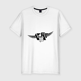Мужская футболка премиум с принтом Aero yo(3) в Екатеринбурге, 92% хлопок, 8% лайкра | приталенный силуэт, круглый вырез ворота, длина до линии бедра, короткий рукав | крылья