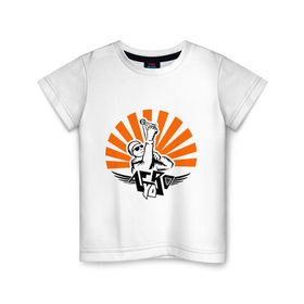 Детская футболка хлопок с принтом Aero yo(14) в Екатеринбурге, 100% хлопок | круглый вырез горловины, полуприлегающий силуэт, длина до линии бедер | 