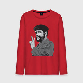 Мужской лонгслив хлопок с принтом Peace Che Guevara в Екатеринбурге, 100% хлопок |  | че гевара