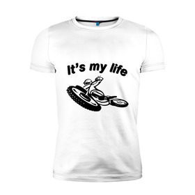 Мужская футболка премиум с принтом Speedway в Екатеринбурге, 92% хлопок, 8% лайкра | приталенный силуэт, круглый вырез ворота, длина до линии бедра, короткий рукав | motocycles | my life | байк | байкеры | колеса | мото | мотоцикл | мотоциклы | моя жизнь
