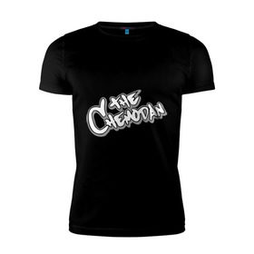 Мужская футболка премиум с принтом The Chemodan в Екатеринбурге, 92% хлопок, 8% лайкра | приталенный силуэт, круглый вырез ворота, длина до линии бедра, короткий рукав | chemodan | реп | русский рэп | рэп | рэпчик | рэпчина | чемодан