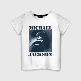 Детская футболка хлопок с принтом Michael Jackson с шляпой (2) в Екатеринбурге, 100% хлопок | круглый вырез горловины, полуприлегающий силуэт, длина до линии бедер | mj | в шляпе | исполнитель | майкл джексон | музыка | певец | поп музыка | шляпа