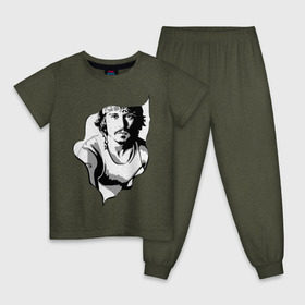 Детская пижама хлопок с принтом Джонни Депп в Екатеринбурге, 100% хлопок |  брюки и футболка прямого кроя, без карманов, на брюках мягкая резинка на поясе и по низу штанин
 | Тематика изображения на принте: depp | johnny
