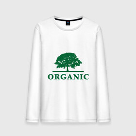 Мужской лонгслив хлопок с принтом Дерево органика в Екатеринбурге, 100% хлопок |  | Тематика изображения на принте: eco | organic | дерево | зеленые технологии | зелень | планета | чистота | эко | экология