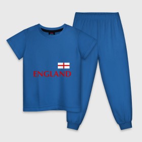 Детская пижама хлопок с принтом Сборная Англии - Стивен Джеррард 4 в Екатеринбурге, 100% хлопок |  брюки и футболка прямого кроя, без карманов, на брюках мягкая резинка на поясе и по низу штанин
 | англия | сборная англии | стивен джеррард | флаг англии | футбол