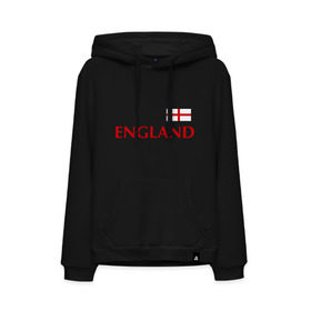 Мужская толстовка хлопок с принтом Сборная Англии - Стивен Джеррард 4 в Екатеринбурге, френч-терри, мягкий теплый начес внутри (100% хлопок) | карман-кенгуру, эластичные манжеты и нижняя кромка, капюшон с подкладом и шнурком | англия | сборная англии | стивен джеррард | флаг англии | футбол