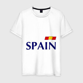 Мужская футболка хлопок с принтом Сборная Испании - 10 в Екатеринбурге, 100% хлопок | прямой крой, круглый вырез горловины, длина до линии бедер, слегка спущенное плечо. | football | евро 2012 | испания евро 2016 euro2016 euro 2016 | сборная испании