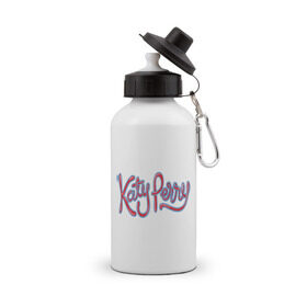 Бутылка спортивная с принтом Katy Perry полноцвет в Екатеринбурге, металл | емкость — 500 мл, в комплекте две пластиковые крышки и карабин для крепления | katy | katy perry полноцвет | perry | кети | кети пери | музыка | поп музыка и rb