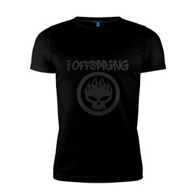 Мужская футболка премиум с принтом The Offspring classic logo в Екатеринбурге, 92% хлопок, 8% лайкра | приталенный силуэт, круглый вырез ворота, длина до линии бедра, короткий рукав | Тематика изображения на принте: группы | музыка | музыкальные группы | панк | рок | рок музыка