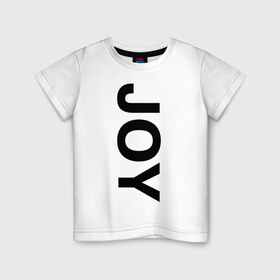 Детская футболка хлопок с принтом BMW Joy в Екатеринбурге, 100% хлопок | круглый вырез горловины, полуприлегающий силуэт, длина до линии бедер | 