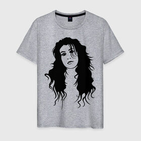 Мужская футболка хлопок с принтом Amy Winehouse (2) в Екатеринбурге, 100% хлопок | прямой крой, круглый вырез горловины, длина до линии бедер, слегка спущенное плечо. | Тематика изображения на принте: amy winehouse | jazz | джаз | лицо amy winehouse | музыка | эми вайнхаус