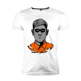 Мужская футболка премиум с принтом Misfits - Simon в Екатеринбурге, 92% хлопок, 8% лайкра | приталенный силуэт, круглый вырез ворота, длина до линии бедра, короткий рукав | misfits