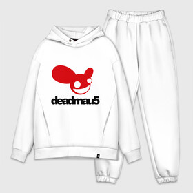 Мужской костюм хлопок OVERSIZE с принтом DeadMau5. в Екатеринбурге,  |  | club | deadmaus | клуб | клыбная музыка | мышь | тусить