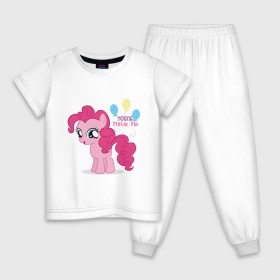 Детская пижама хлопок с принтом Young Pinkie Pie в Екатеринбурге, 100% хлопок |  брюки и футболка прямого кроя, без карманов, на брюках мягкая резинка на поясе и по низу штанин
 | pie | young | young pinkie pie | детские | мой маленький пони | пони