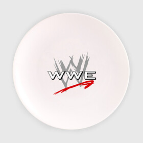 Тарелка 3D с принтом WWE - горизонталь в Екатеринбурге, фарфор | диаметр - 210 мм
диаметр для нанесения принта - 120 мм | wrestling | wwe | бои без правил | реслинг | рестлинг | спорт