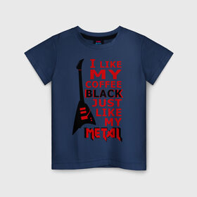 Детская футболка хлопок с принтом Mindless Self Indulgence - Coffee black в Екатеринбурге, 100% хлопок | круглый вырез горловины, полуприлегающий силуэт, длина до линии бедер | metal | rock | метал | музыка | рок