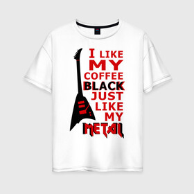 Женская футболка хлопок Oversize с принтом Mindless Self Indulgence - Coffee black в Екатеринбурге, 100% хлопок | свободный крой, круглый ворот, спущенный рукав, длина до линии бедер
 | metal | rock | метал | музыка | рок