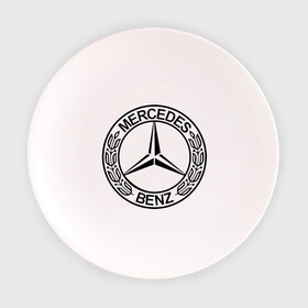 Тарелка 3D с принтом Mercedes-Benz в Екатеринбурге, фарфор | диаметр - 210 мм
диаметр для нанесения принта - 120 мм | mercedes | mercedes benz | логотип mercedes | логотип mercedes benz | логотип мерседерс бенс | мерен | мерседерс | мерседерс бенс