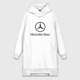 Платье-худи хлопок с принтом Logo Mercedes Benz в Екатеринбурге,  |  | mercedes | mercedes benz | логотип mercedes | логотип mercedes benz | логотип мерседерс бенс | мерен | мерседерс | мерседерс бенс