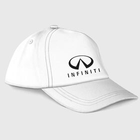 Бейсболка с принтом Infiniti logo в Екатеринбурге, 100% хлопок | классический козырек, металлическая застежка-регулятор размера | infiniti автомобиль | автомобиль инфинити | инфинити | логотип infiniti | логотип инфинити