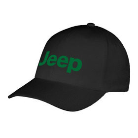 Бейсболка с принтом Logo Jeep в Екатеринбурге, 100% хлопок | классический козырек, металлическая застежка-регулятор размера | jeep | автомобиль jeep | автомобиль джип | джип | логотип jeep | логотип джип
