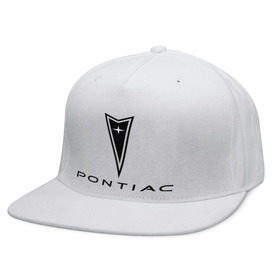 Кепка снепбек с прямым козырьком с принтом Pontiac logo в Екатеринбурге, хлопок 100% |  | pontiac | автомобиль pontiac | логотип pontiac | логотип понтиак | понтиак | понтиак автомобиль
