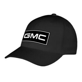 Бейсболка с принтом GMC logo в Екатеринбурге, 100% хлопок | классический козырек, металлическая застежка-регулятор размера | gmc | дженерал моторс | логотип | машина