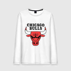 Мужской лонгслив хлопок с принтом Chicago bulls logo в Екатеринбурге, 100% хлопок |  | chicago bulls | newtop | swag | swag style | toplanding | одежда сваг | сваг | сваг стиль | свег | свог | свэг | чикаго булз