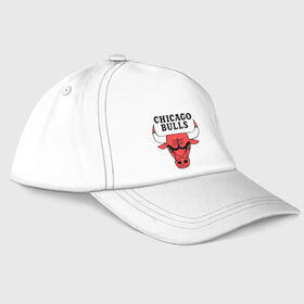 Бейсболка с принтом Chicago bulls logo в Екатеринбурге, 100% хлопок | классический козырек, металлическая застежка-регулятор размера | Тематика изображения на принте: chicago bulls | newtop | swag | swag style | toplanding | одежда сваг | сваг | сваг стиль | свег | свог | свэг | чикаго булз