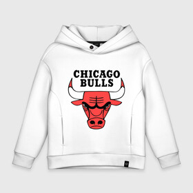 Детское худи Oversize хлопок с принтом Chicago bulls logo в Екатеринбурге, френч-терри — 70% хлопок, 30% полиэстер. Мягкий теплый начес внутри —100% хлопок | боковые карманы, эластичные манжеты и нижняя кромка, капюшон на магнитной кнопке | chicago bulls | newtop | swag | swag style | toplanding | одежда сваг | сваг | сваг стиль | свег | свог | свэг | чикаго булз