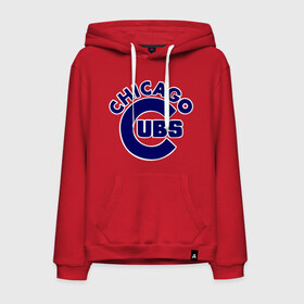 Мужская толстовка хлопок с принтом Chicago Cubs logotype в Екатеринбурге, френч-терри, мягкий теплый начес внутри (100% хлопок) | карман-кенгуру, эластичные манжеты и нижняя кромка, капюшон с подкладом и шнурком | baseball | chicago cubs bear | бейсбол | спорт | чикаго