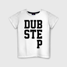 Детская футболка хлопок с принтом DubStep Lines в Екатеринбурге, 100% хлопок | круглый вырез горловины, полуприлегающий силуэт, длина до линии бедер | Тематика изображения на принте: 