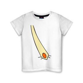 Детская футболка хлопок с принтом Карлсон c пропеллером в Екатеринбурге, 100% хлопок | круглый вырез горловины, полуприлегающий силуэт, длина до линии бедер | лямка | мультик | мультфильм | подтяжки | пуговица | штаны