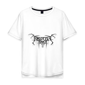 Мужская футболка хлопок Oversize с принтом Forgotten tomb в Екатеринбурге, 100% хлопок | свободный крой, круглый ворот, “спинка” длиннее передней части | forgotten tomb | metal | группы | метал | музыкальные группы | рок группы