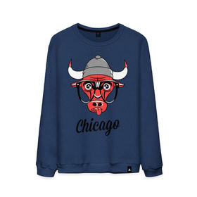 Мужской свитшот хлопок с принтом Chicago swag в Екатеринбурге, 100% хлопок |  | chicago bulls | swag | swag style | буйвол | бык | одежда сваг | сваг | сваг стиль | свег | свог | свэг | чикаго | чикаго булз