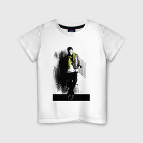 Детская футболка хлопок с принтом Street style man в Екатеринбурге, 100% хлопок | круглый вырез горловины, полуприлегающий силуэт, длина до линии бедер | street style | парень